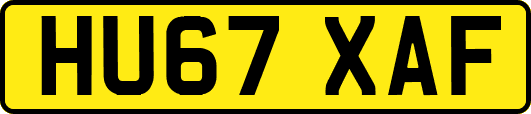 HU67XAF