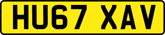HU67XAV