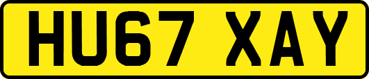 HU67XAY