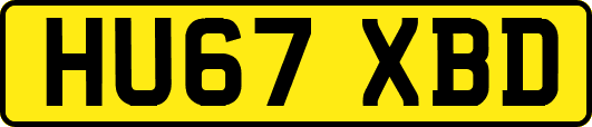 HU67XBD