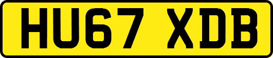 HU67XDB