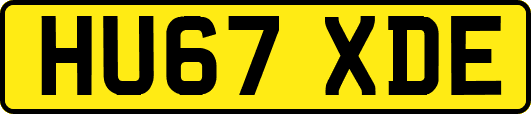 HU67XDE
