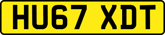 HU67XDT