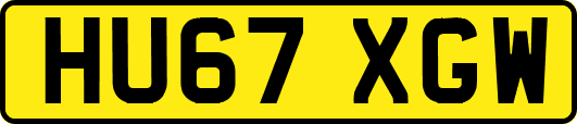 HU67XGW