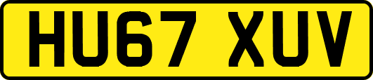HU67XUV