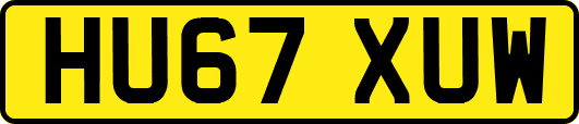 HU67XUW