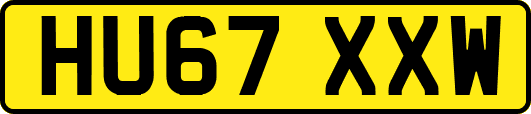 HU67XXW