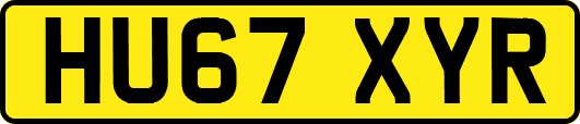 HU67XYR