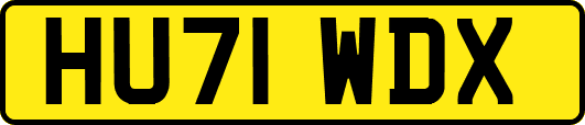 HU71WDX