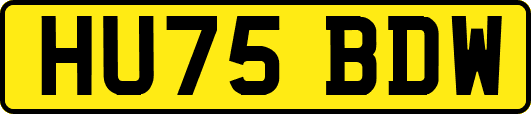 HU75BDW