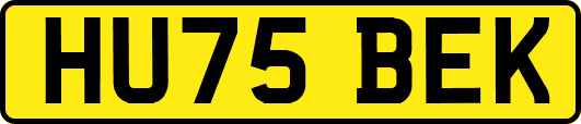 HU75BEK