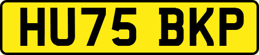 HU75BKP