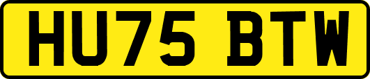 HU75BTW