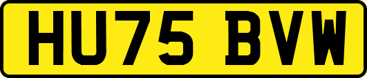 HU75BVW