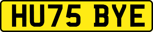 HU75BYE
