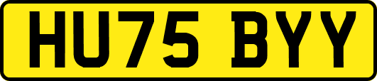 HU75BYY