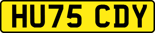 HU75CDY