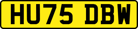 HU75DBW