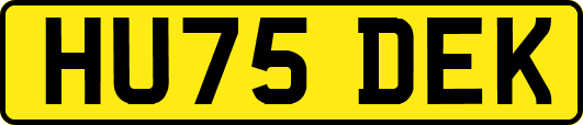 HU75DEK