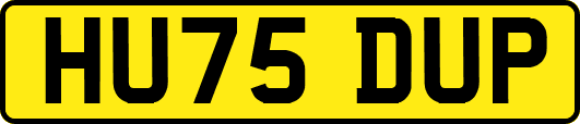 HU75DUP