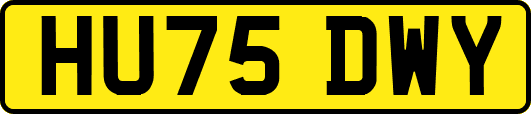 HU75DWY