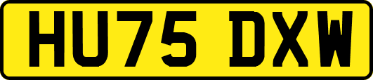 HU75DXW