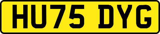 HU75DYG