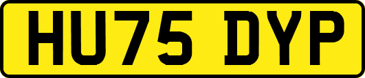 HU75DYP