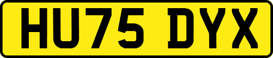 HU75DYX