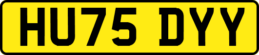 HU75DYY