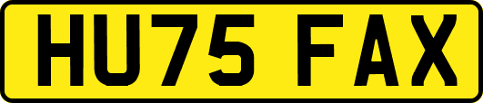HU75FAX