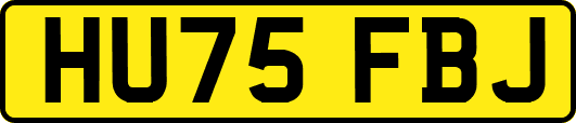 HU75FBJ