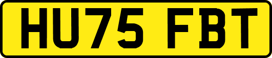 HU75FBT