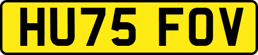 HU75FOV