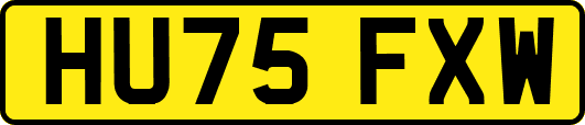 HU75FXW