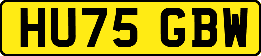 HU75GBW