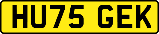 HU75GEK