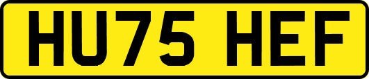 HU75HEF