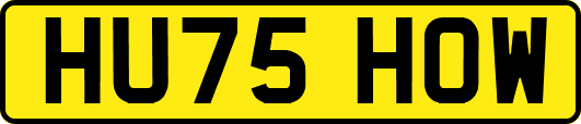 HU75HOW