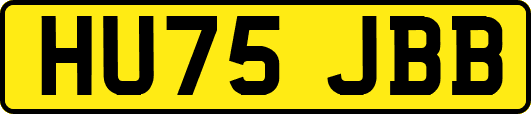 HU75JBB