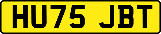 HU75JBT