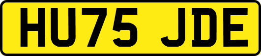HU75JDE