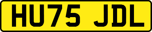 HU75JDL