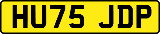 HU75JDP