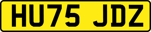 HU75JDZ