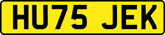 HU75JEK