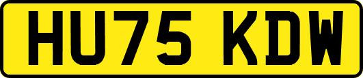 HU75KDW