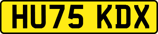 HU75KDX