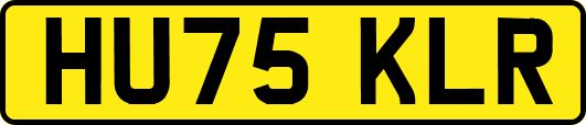 HU75KLR
