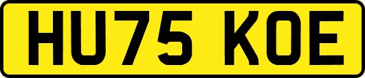 HU75KOE